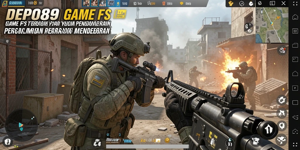 Gameplay seru DEPO89 dengan pertempuran yang mendebarkan.