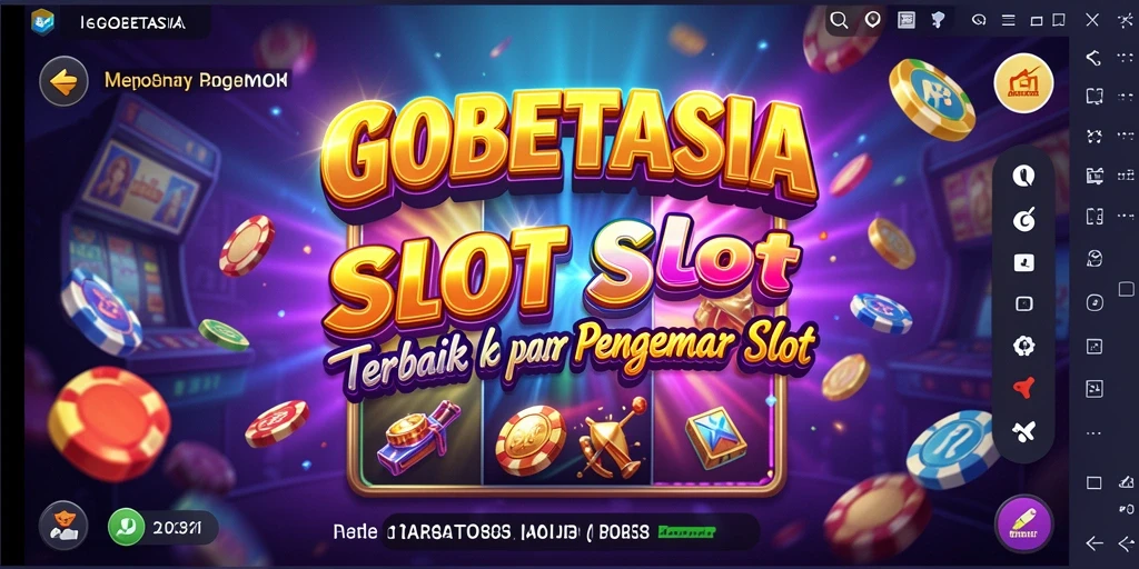 Screenshot GOBETASIA menunjukkan gameplay slot yang menarik dan penuh warna.
