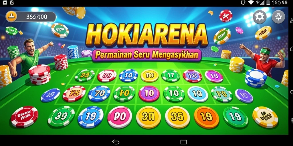 Tampilan gameplay HOKIARENA yang seru dan menarik untuk dimainkan.