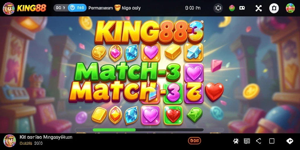 Tampilan gameplay KING88 yang menantang dan menyenangkan.