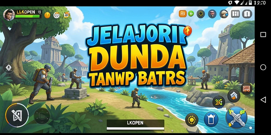 Gameplay LKOPEN menampilkan eksplorasi dunia yang luar biasa.