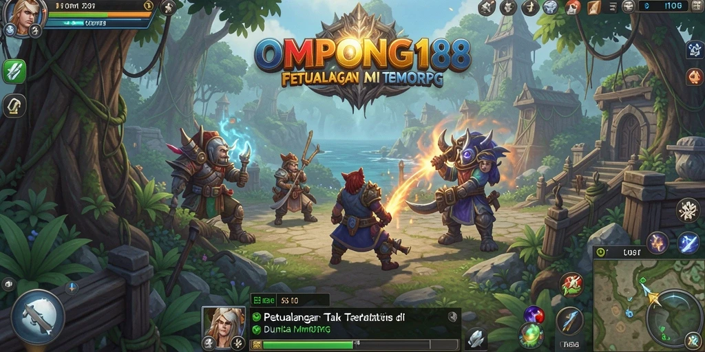 Gameplay seru di OMPONG188 dengan aksi bertempur dan eksplorasi dunia.