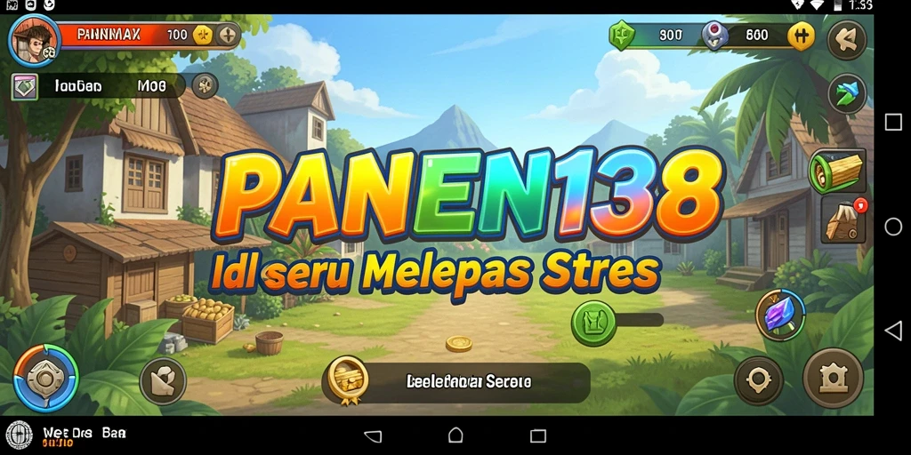 Tampilan gameplay PANEN138 dengan fitur Idle yang menarik dan sederhana.