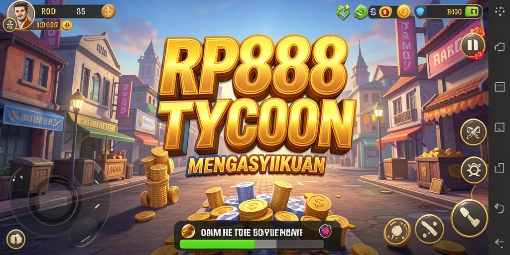 Tampilan permainan RP888 yang mengasyikkan dan penuh strategi bisnis.
