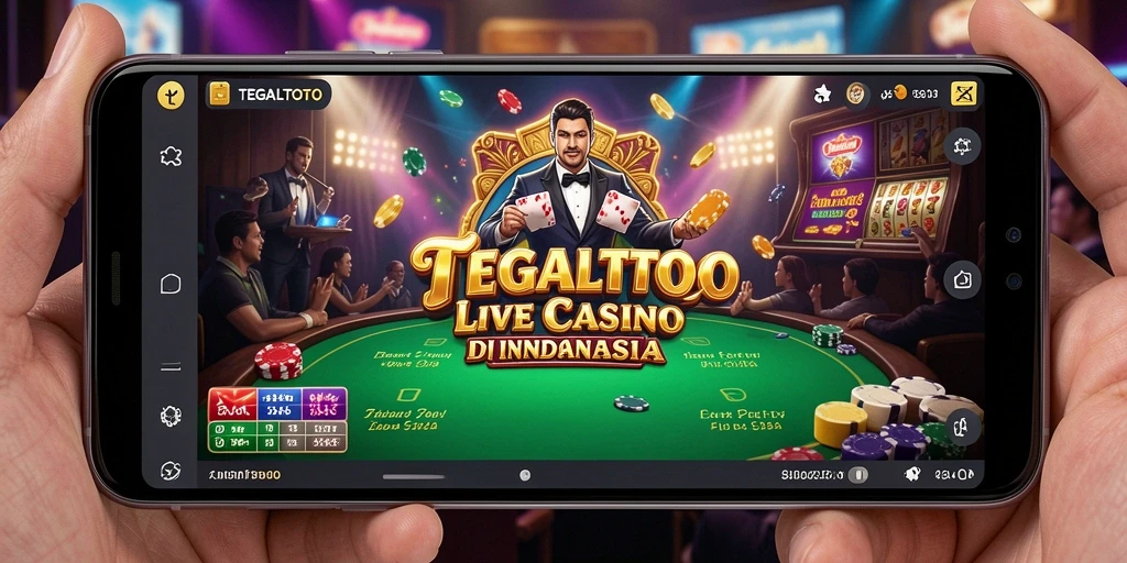Screenshot gameplay Live Casino TEGALTOTO yang menarik dan interaktif.
